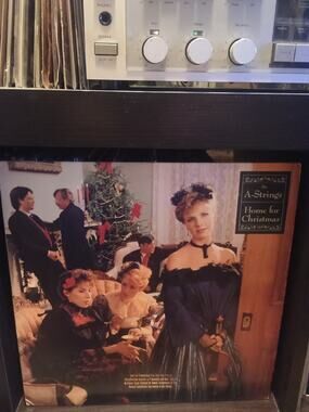 The A-Strings - Home For Christmas Vinyl Record Ex Promo Lp